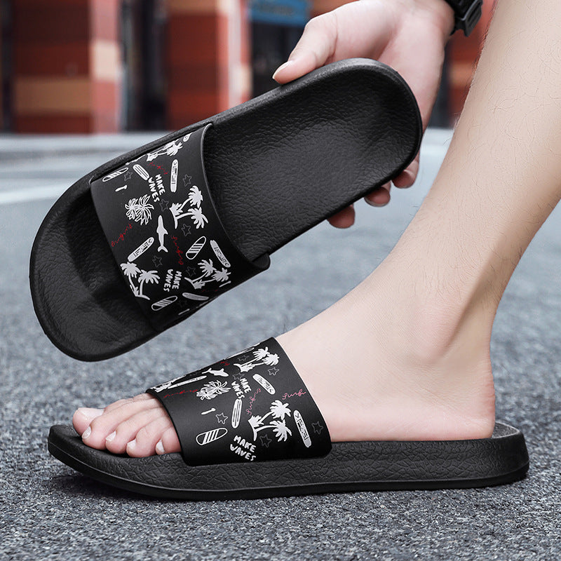 Men’s Anti-Slip Summer Slide Sandals EVA Soft Slippers