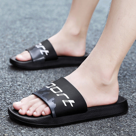 Men’s Non-Slip Summer Slide Sandals Soft Sole Slippers