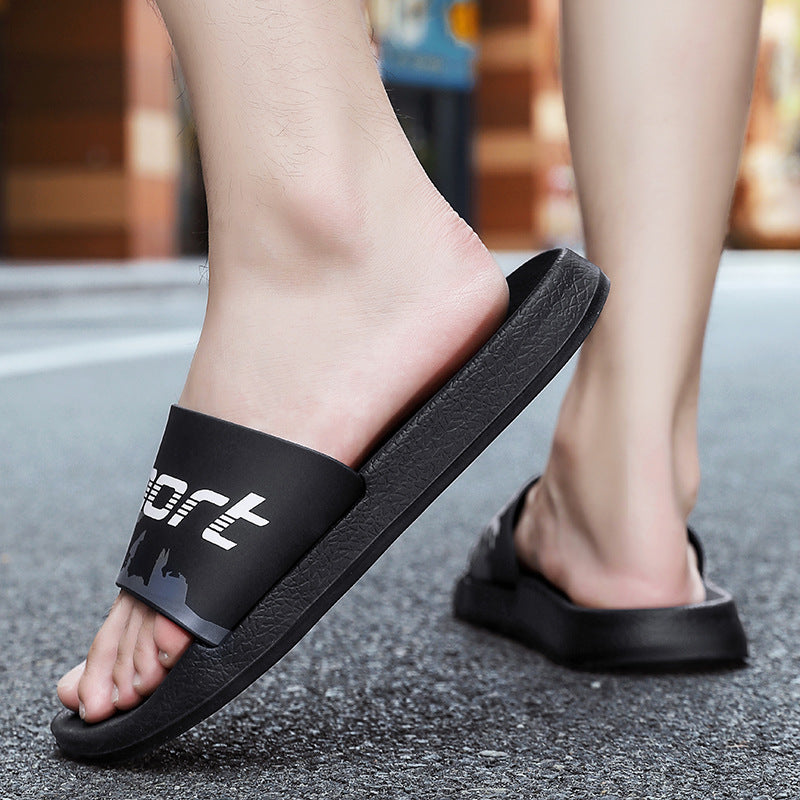 Men’s Non-Slip Summer Slide Sandals Soft Sole Slippers
