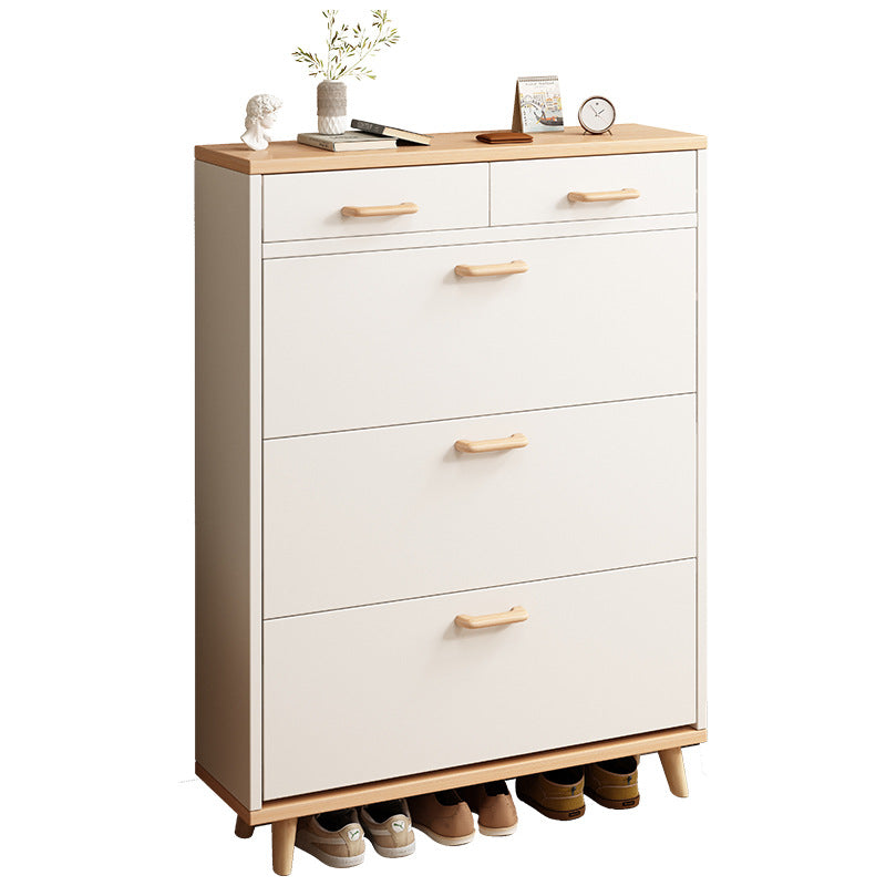 Ultra-Thin Narrow Entryway Shoe Cabinet Storage Rack