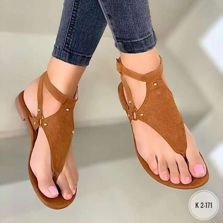 Women’s Flat Toe Sandals Plus Size Summer Shoes Wholesale
