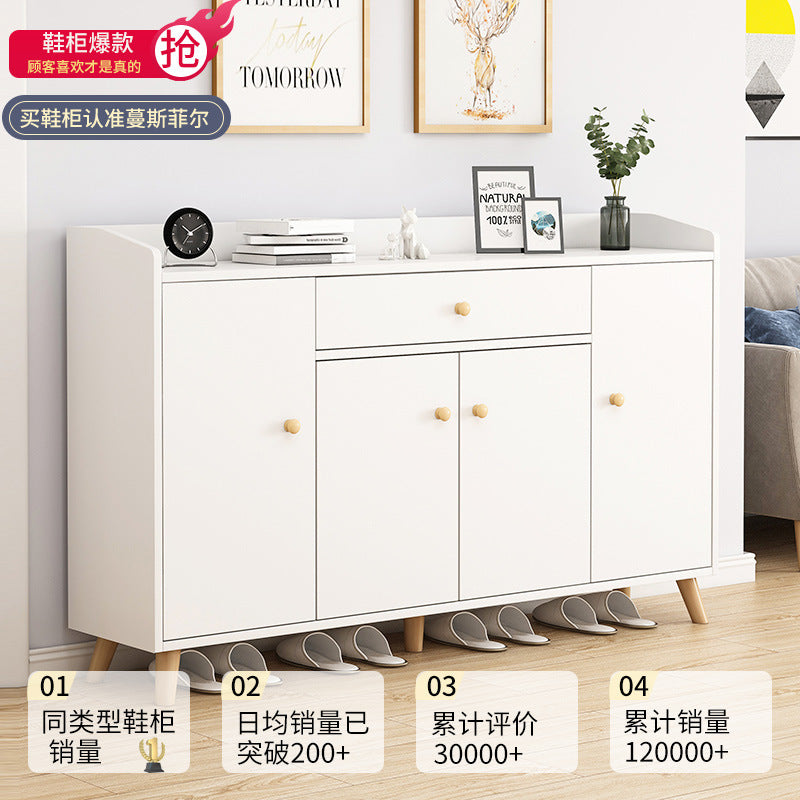 Modern Entryway Shoe Cabinet for Small Apartments