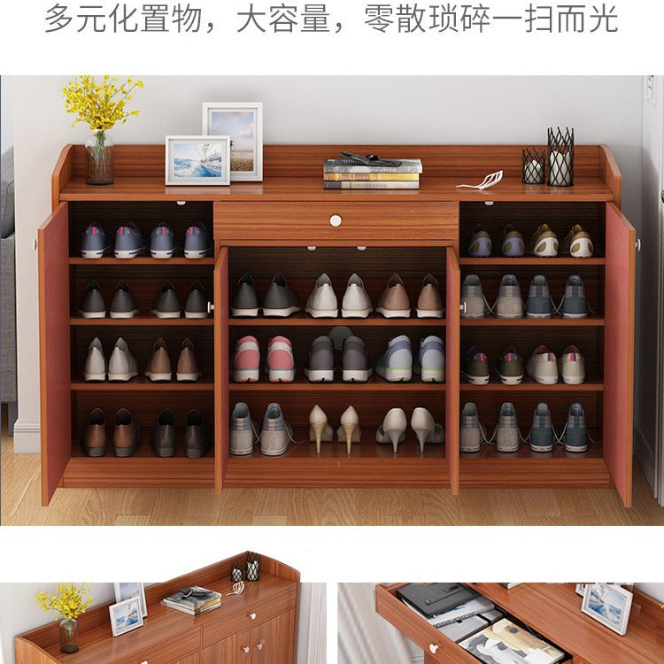 Large Capacity Dustproof Shoe Cabinet with Doors
