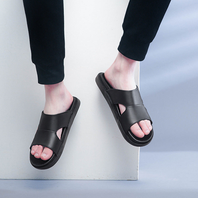 Men’s Breathable Leather Sandals for Summer & Autumn Outdoor