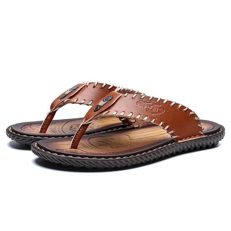 Men's Flip Flops & Casual Beach Sandals - Large Fit