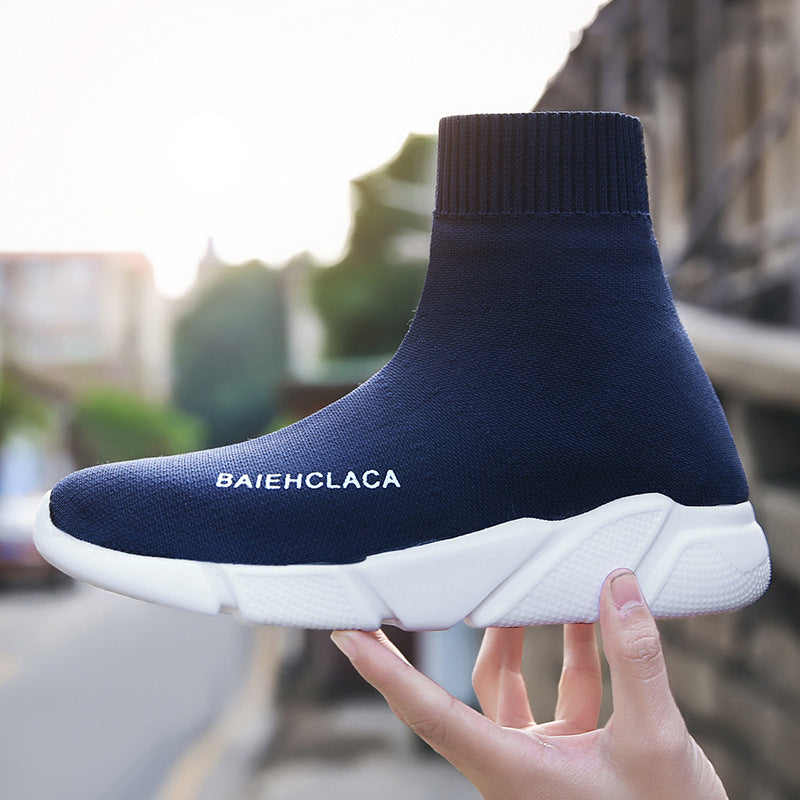 Lightweight High-Top Couple Hiking Casual Shoes Plus Size