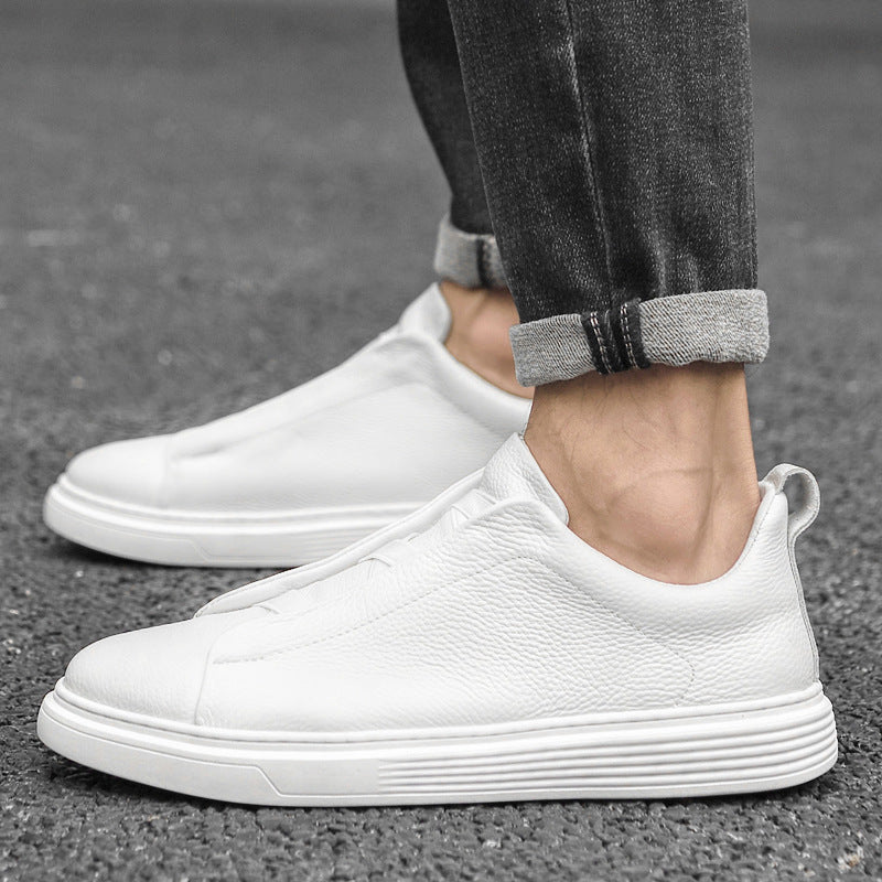 European Leather Sneakers for Men