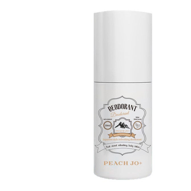 Peach Jo+ Roll-On Antiperspirant Deodorant for Underarm Odor