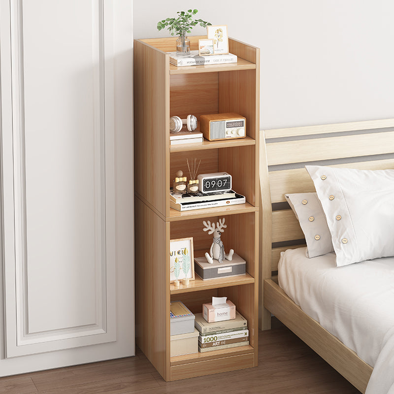 Narrow Floor-Standing Corner Bookshelf Storage Cabinet