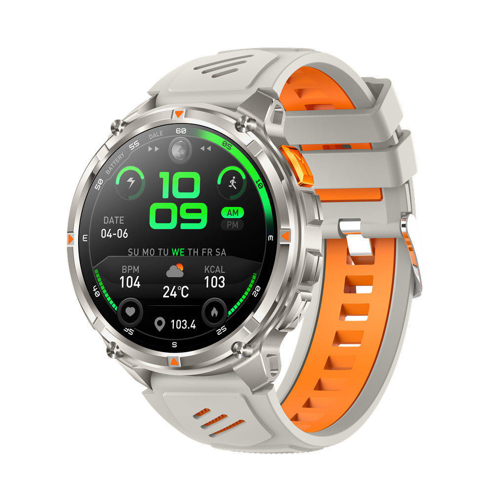 HT33 Smartwatch Bluetooth Calling, Compass & Health Tracking – Vinyl