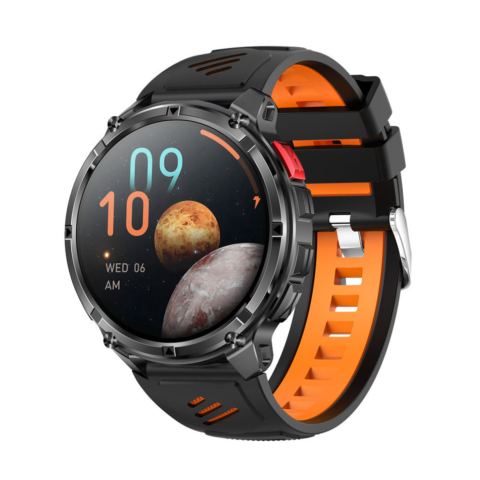 HT33 Smartwatch Bluetooth Calling, Compass & Health Tracking