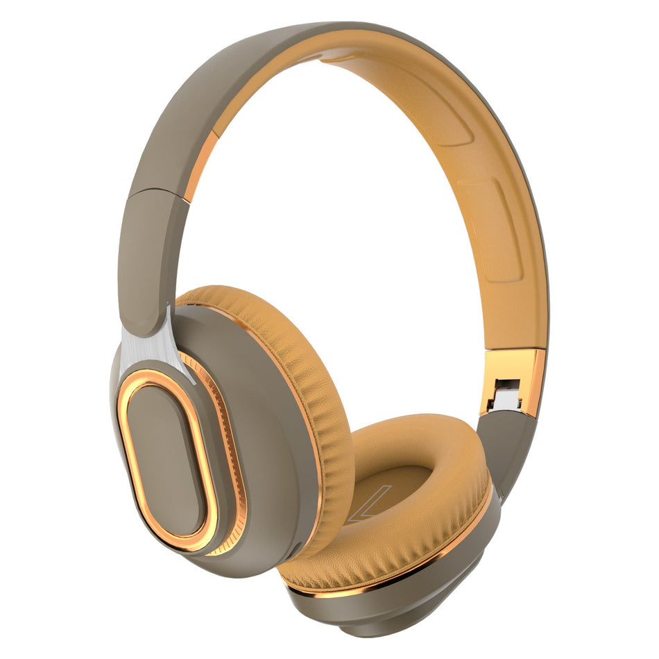 H7 Foldable Bluetooth Headset with Deep Bass for Gaming – Black