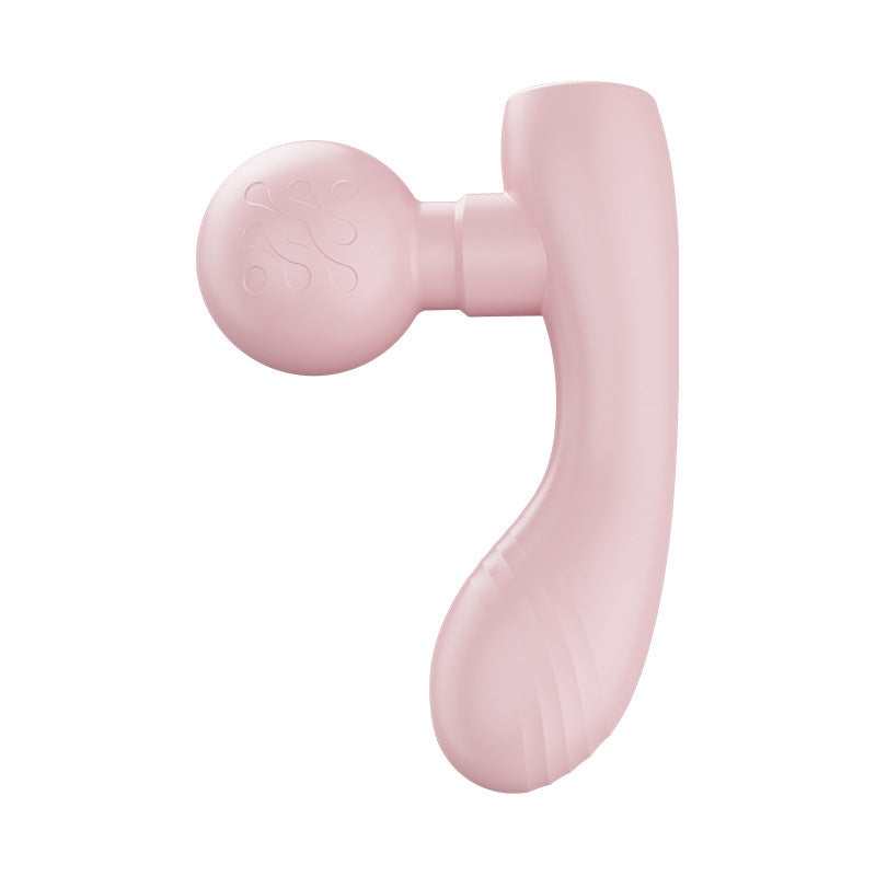 Mini Dual-Head Fascia Gun Muscle Massager for Waist & Back