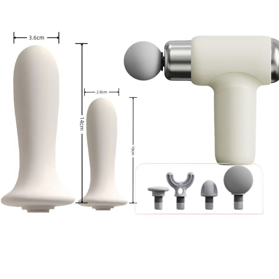 Fascia Gun Replacement Massage Heads Adapter Set Portable