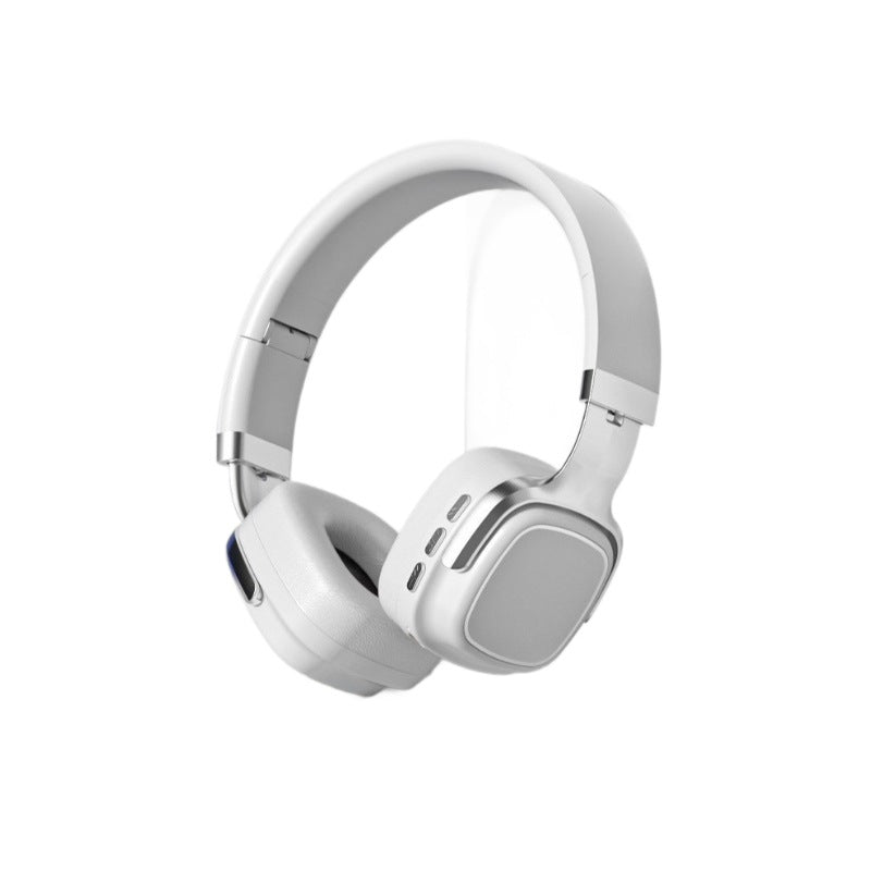 Premium Wireless Bluetooth Over-Ear Headphones with Deep Bass – White