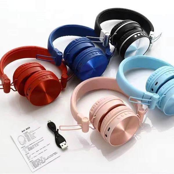 W410 Bluetooth 5.1 Foldable Headset with Deep Bass & Long Battery