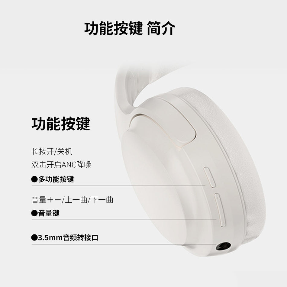 Premium Wireless Bluetooth Headphones with Active Noise Reduction
