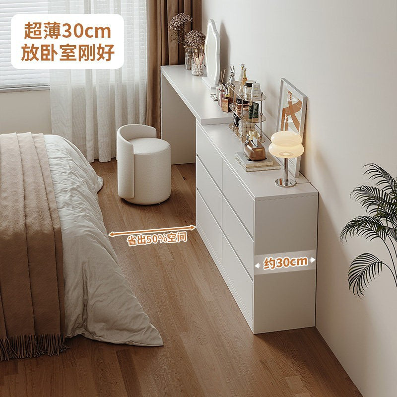 Modern Dressing Table with Cupboard and Storage Cabinet