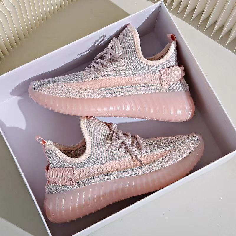 Women’s Flyknit Casual Sneakers Breathable Running Shoes