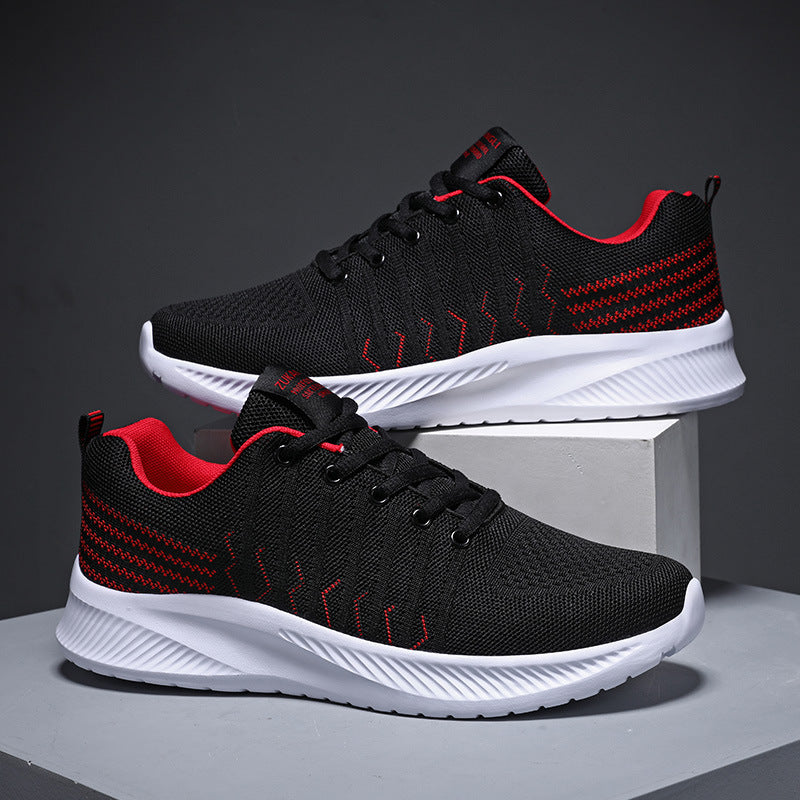 Men’s Lightweight Mesh Sneakers – Plus Size Casual Running Shoes