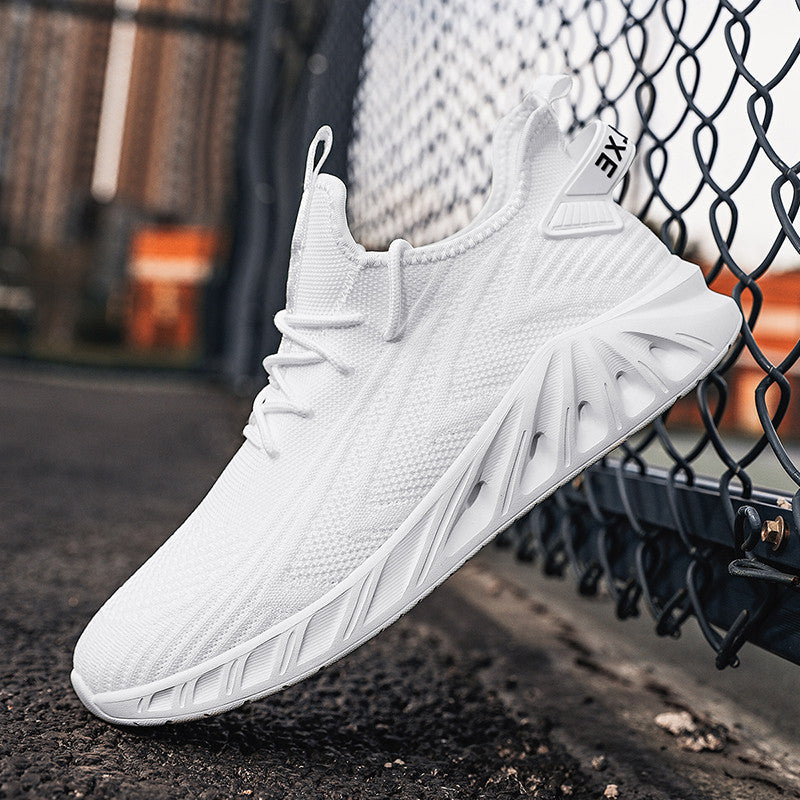Men’s Flyknit Low-Top Sneakers – Breathable Summer Shoes