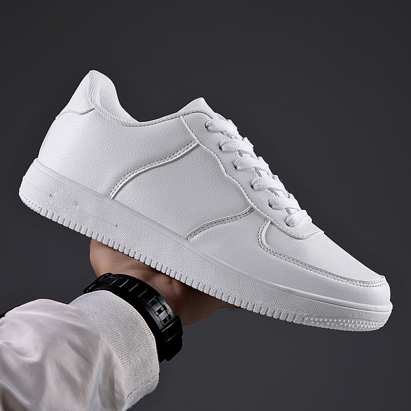 Men’s White Board Shoes – Casual Sneakers, Extended Sizes