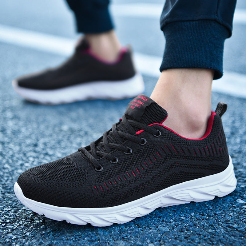 Men’s Mesh Running Sneakers – Casual Outdoor Shoes