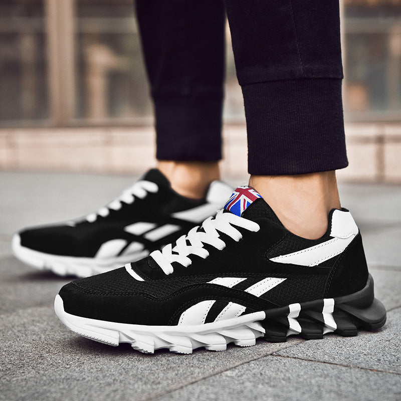Men’s Lightweight Running Sneakers – Korean Casual Sports Shoes
