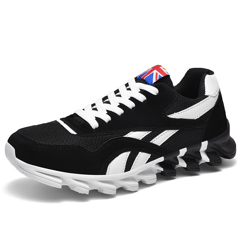 Jd- Gray men's sneakers - casual athletic shoes with cushioned comfortable sole