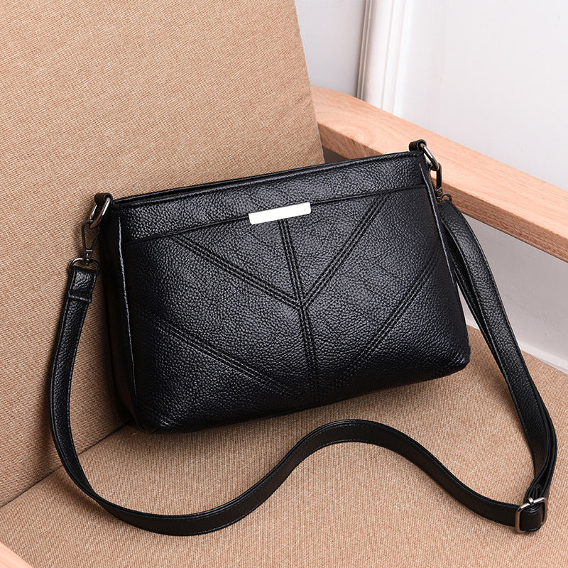 Korean Style Three-Layer Crossbody Mommy Bag for Women