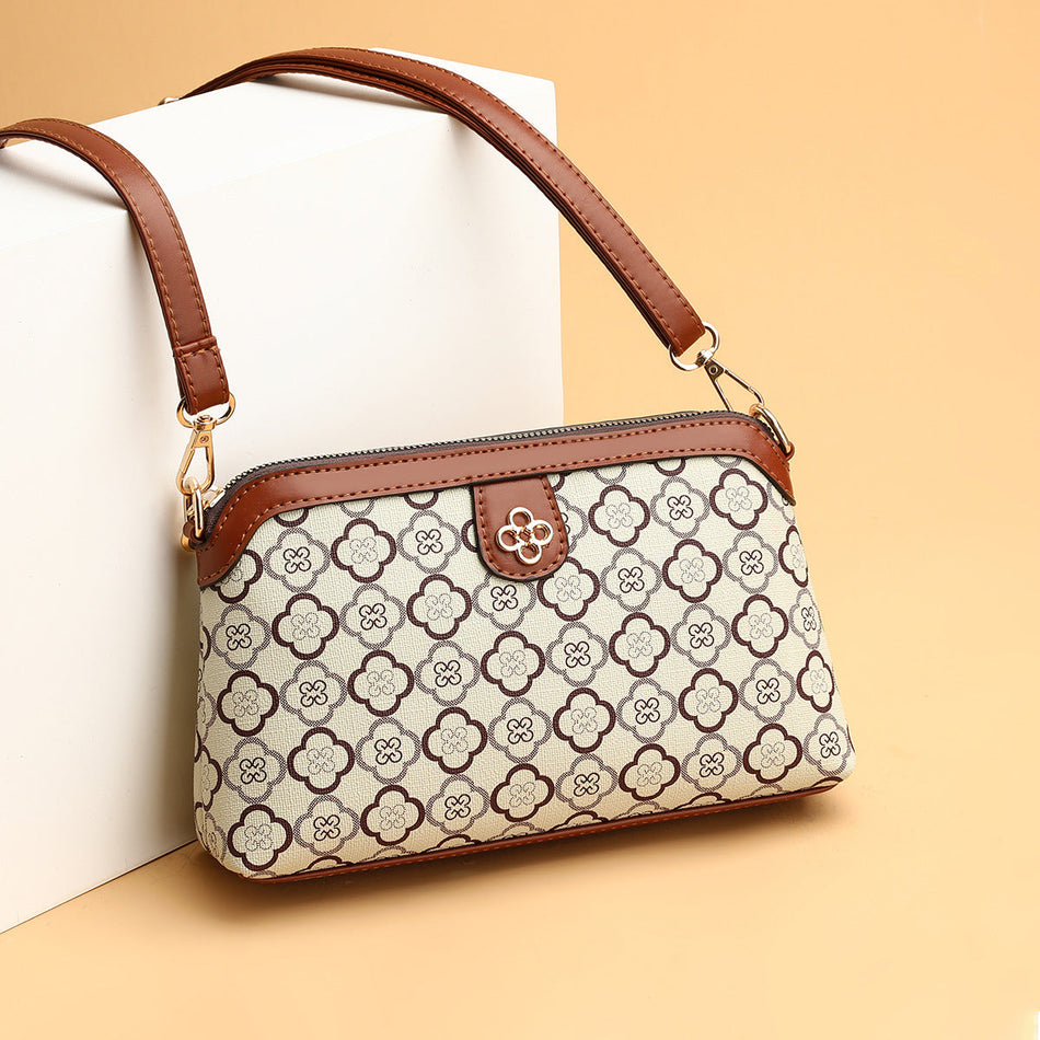 Soft Leather Crossbody Phone Bag for Women