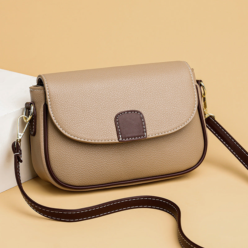 Black niche design shoulder & crossbody small bag for women