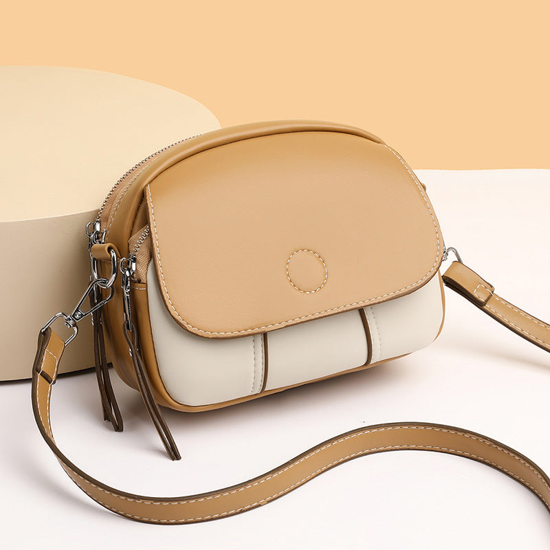 Mini Round Crossbody Shoulder Bag for Women