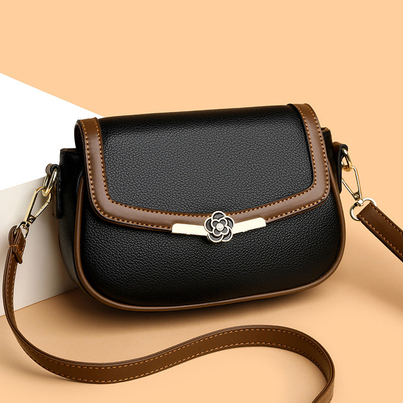 Textured Crossbody Shoulder Bag for Women