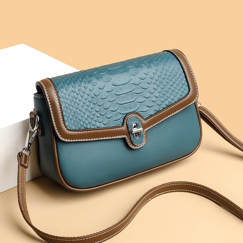 Stone Pattern Crossbody Bag for Women
