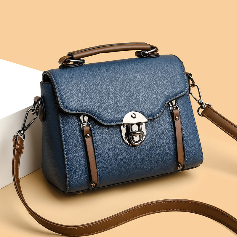 Retro Small Square Crossbody Bag for Women