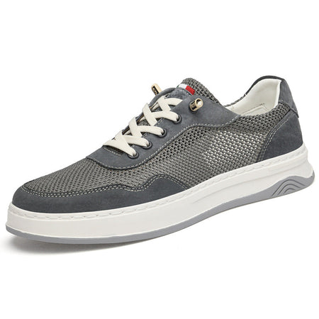 Men’s Retro Flyknit Sneakers – Breathable Low-Top Casual Shoes