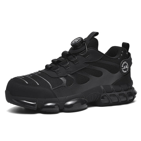 Men’s Steel Toe Mesh Safety Sneakers – Thick Sole Work Shoes