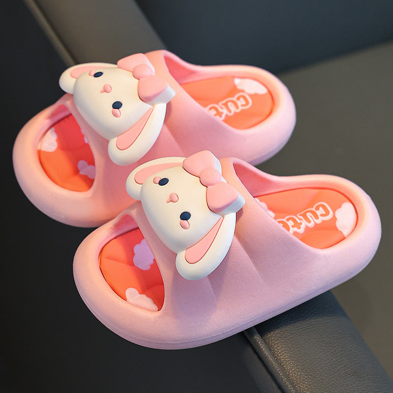 Girls Cartoon Non-Slip Indoor Bathroom Slippers Sandals