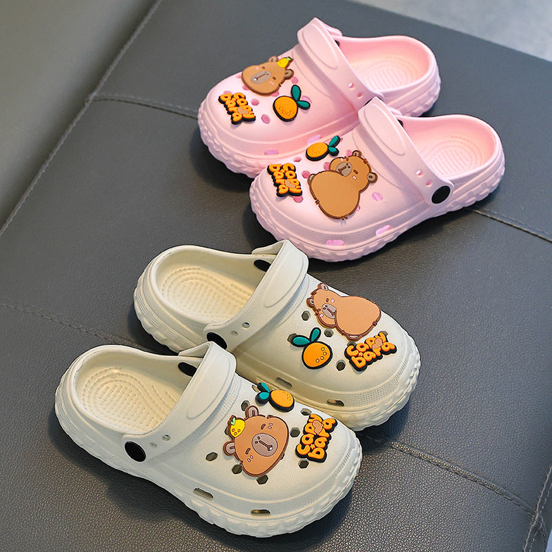 Kapibala Kids Non-Slip Summer Clogs Family Sandals Slippers