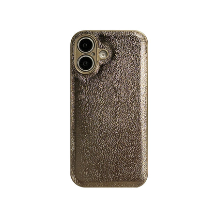 Leather iPhone Case with Soft Edge – Matte Cover for iPhone – black for iPhone17promax
