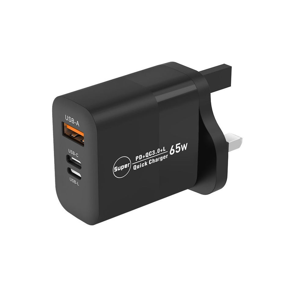 65W QC3.0 Fast Charger – Reverse Charging Adapter