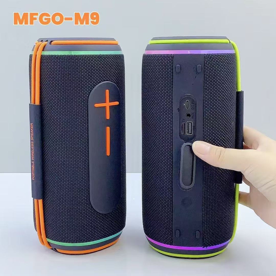 M9 Wireless Bluetooth Speaker – TWS Stereo High-Power Subwoofer