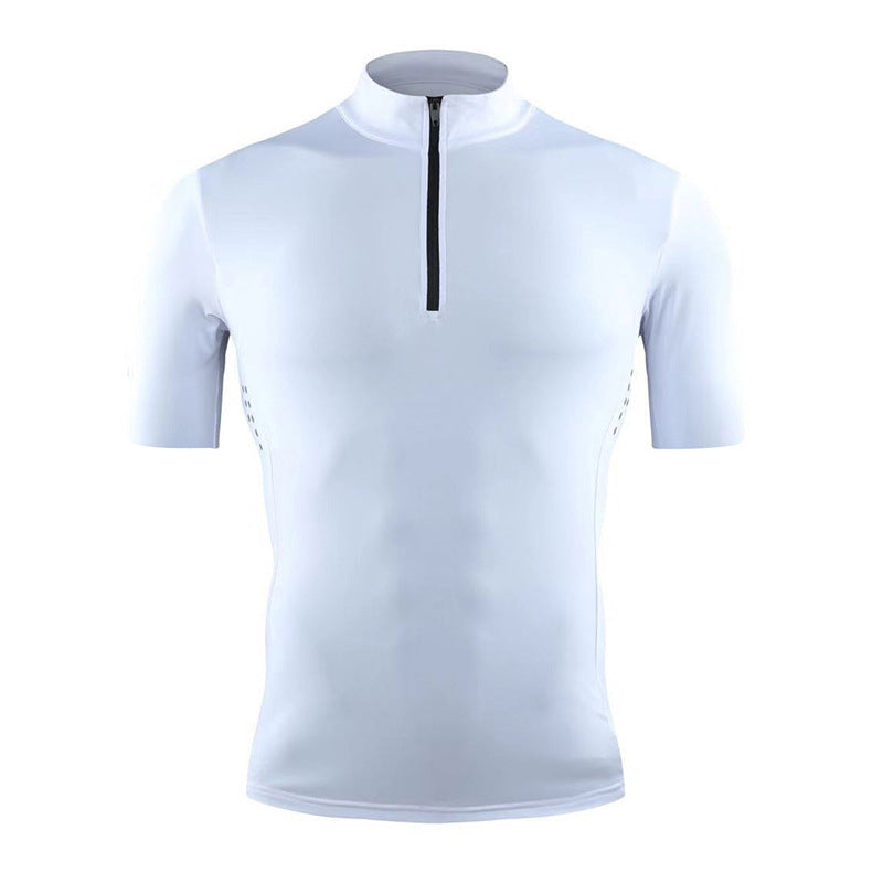 Men's grey long sleeve T-shirt - loose fit round neck casual top