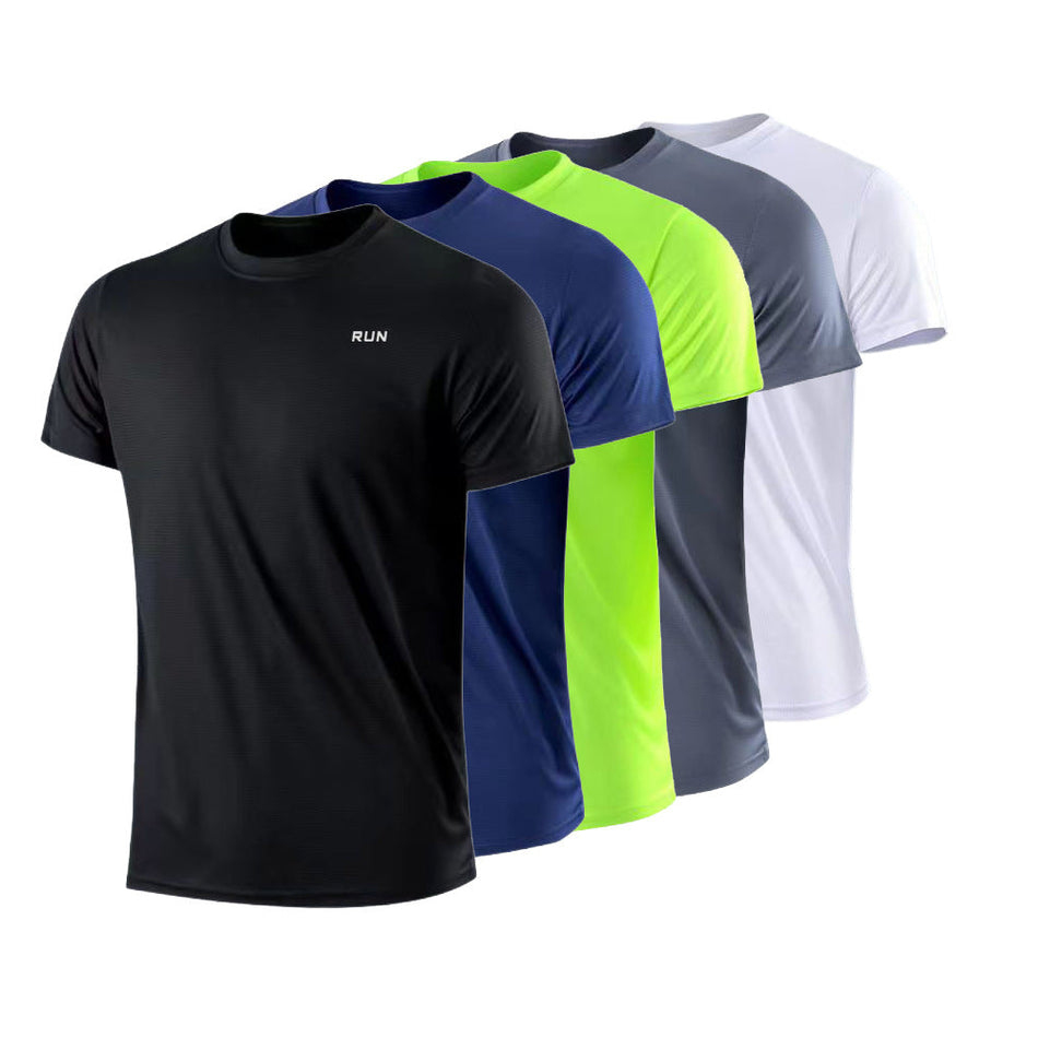 Men’s Quick-Dry Running T-Shirt Lightweight Breathable
