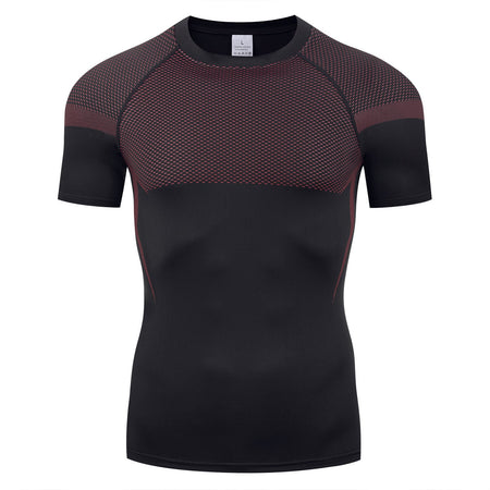 Men's black long sleeve T-shirt - loose fit round neck casual top