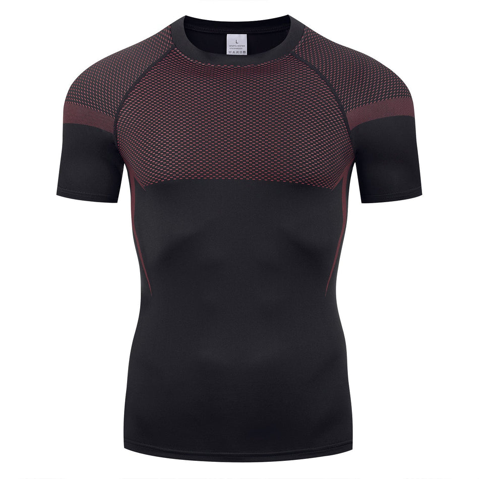 Men's black long sleeve T-shirt - loose fit round neck casual top