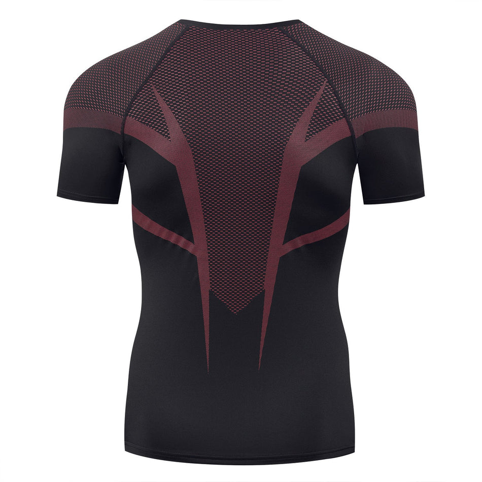 Men's Shark Fit Compression Quick-Dry Training Shirt