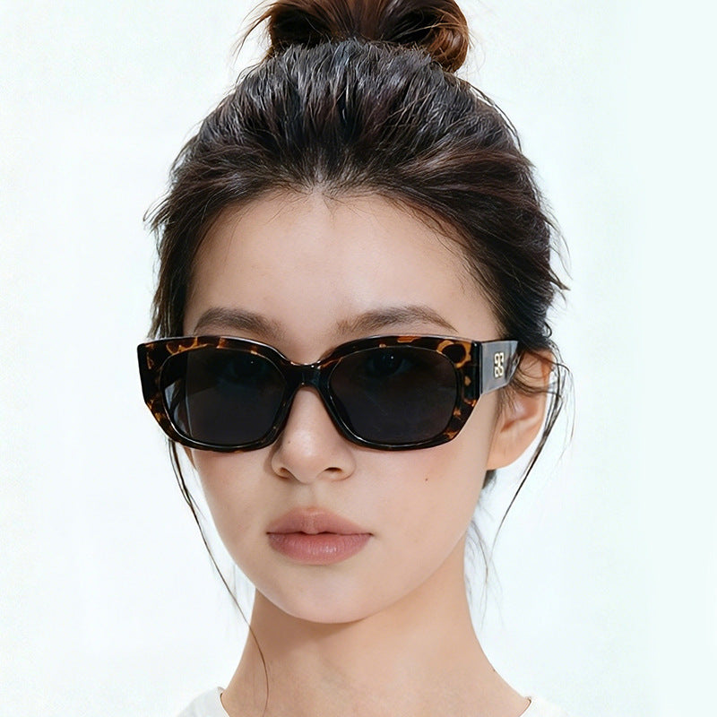 Premium Leopard Cat-Eye Polarized Sunglasses for Women UV