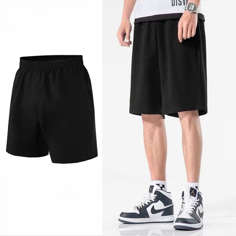 Men's Ice Silk Ultrathin Quick-Dry Basketball and Running Shorts